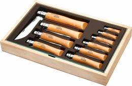 Opinel The Collection 10 Inox Knives Showcase Σουγιάς